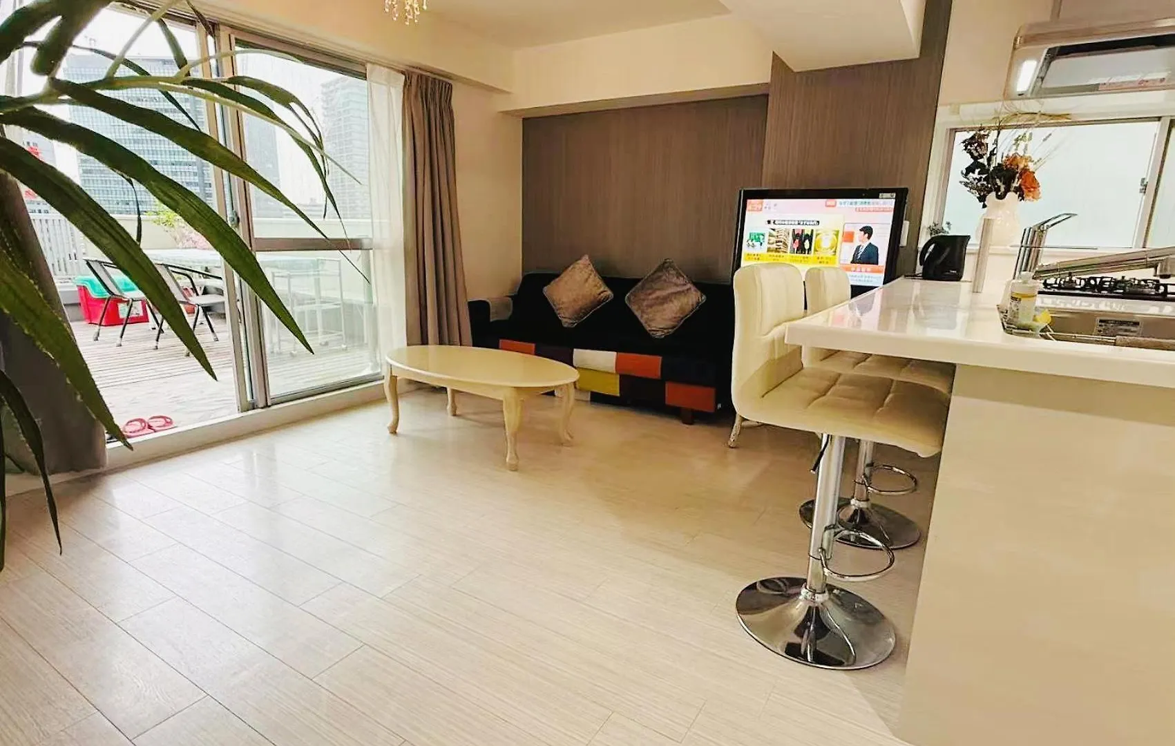 品川東五反田駅徒歩5分の最上階バルコニー付き贅沢体験 Apartment Tokyo